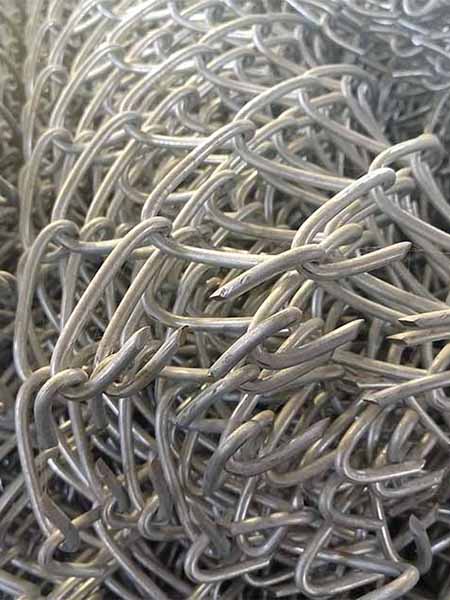 Chain link fence